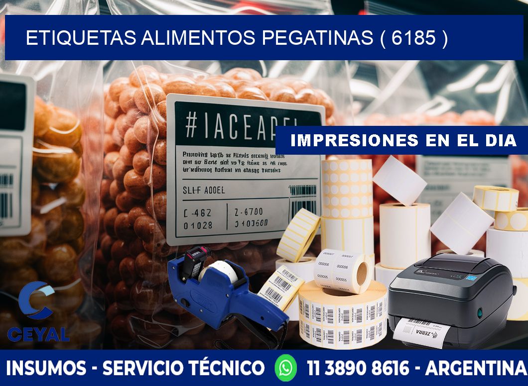 etiquetas alimentos pegatinas ( 6185 )