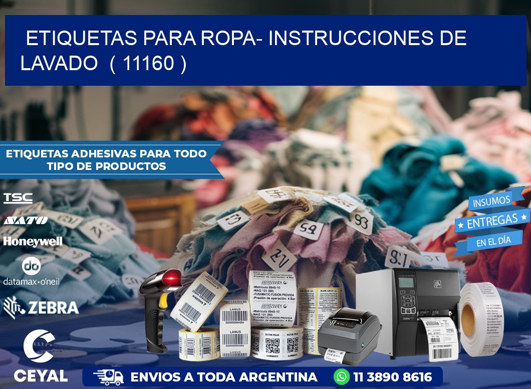 etiquetas para ropa- instrucciones de lavado  ( 11160 )