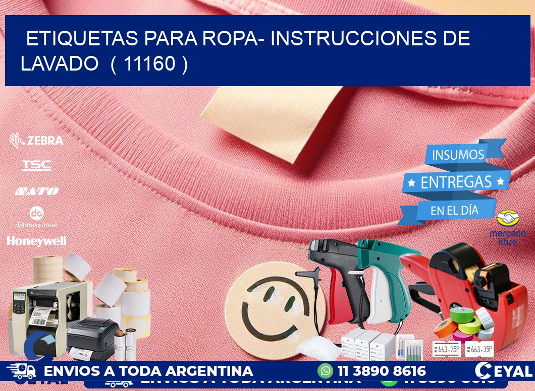 etiquetas para ropa- instrucciones de lavado  ( 11160 )