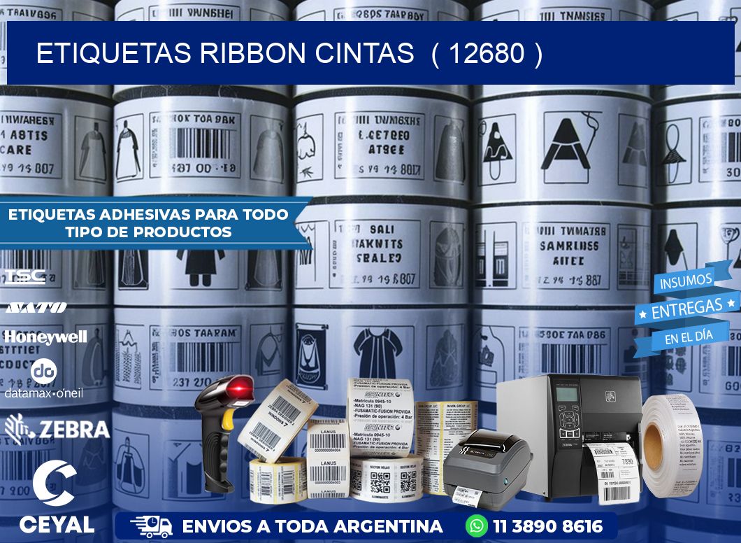 etiquetas ribbon cintas  ( 12680 )