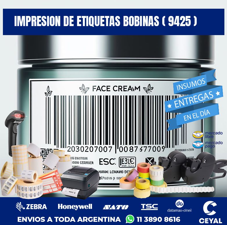 impresion de etiquetas bobinas ( 9425 )