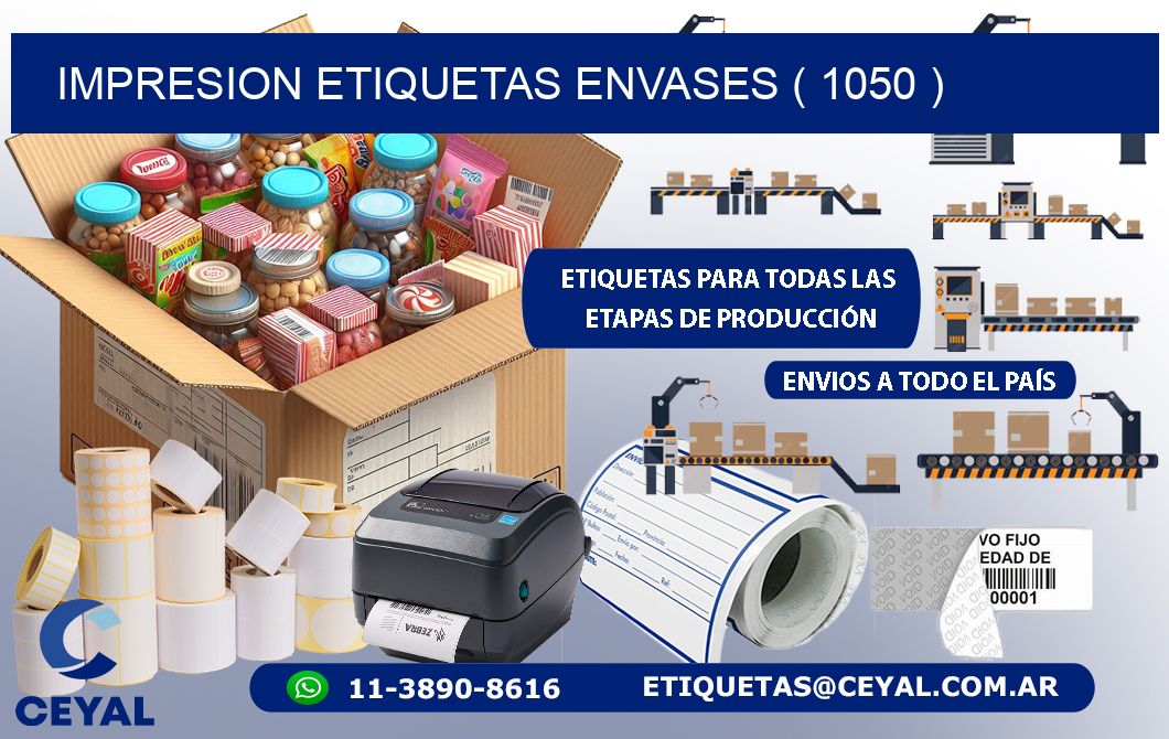 impresion etiquetas envases ( 1050 )