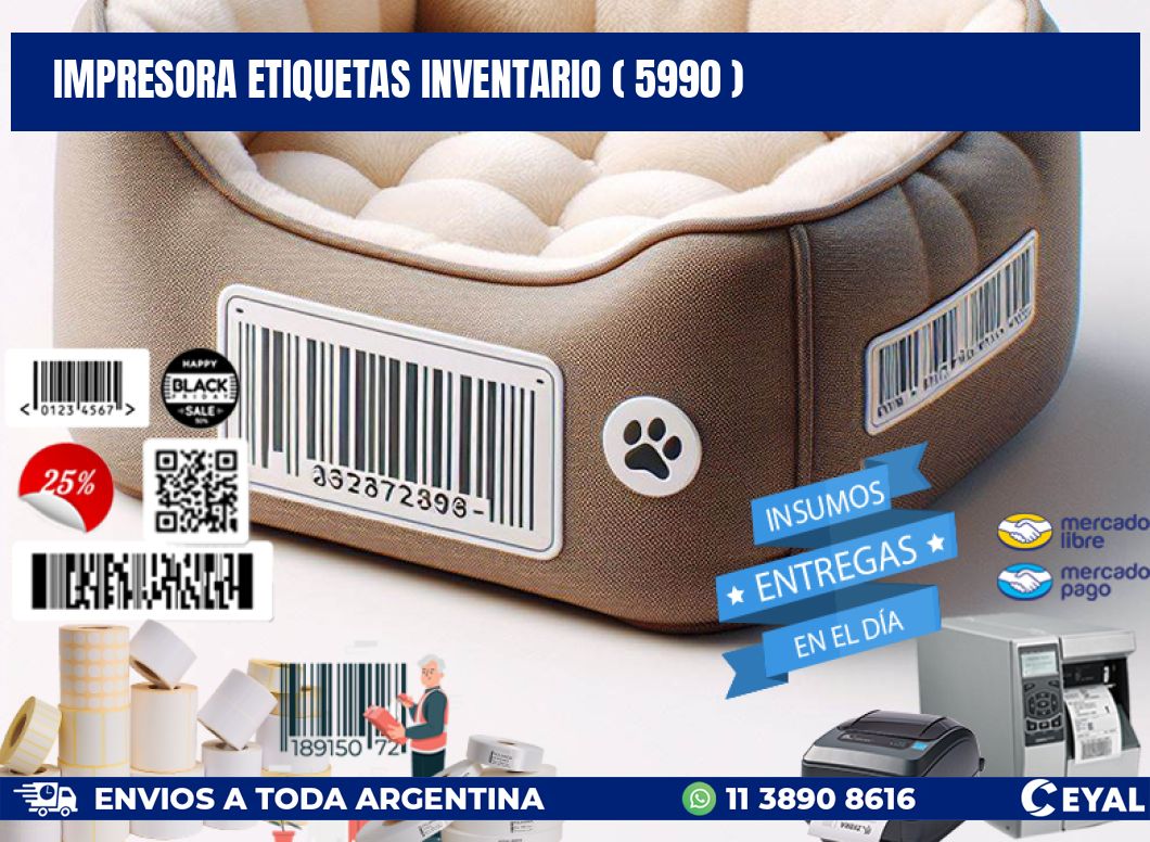 impresora etiquetas inventario ( 5990 )
