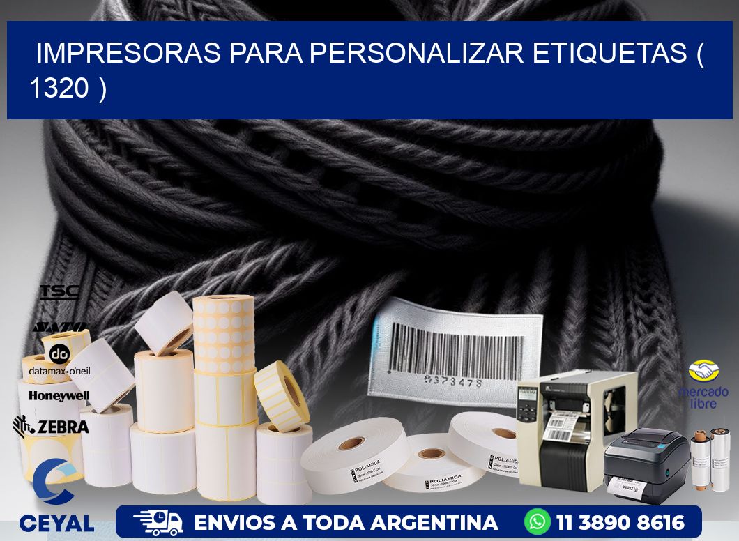 impresoras para personalizar etiquetas ( 1320 )