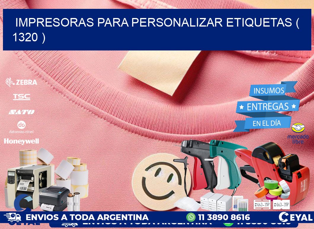 impresoras para personalizar etiquetas ( 1320 )