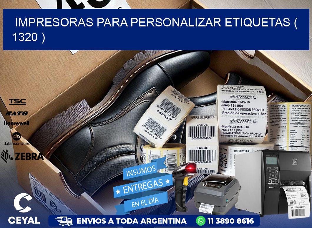 impresoras para personalizar etiquetas ( 1320 )