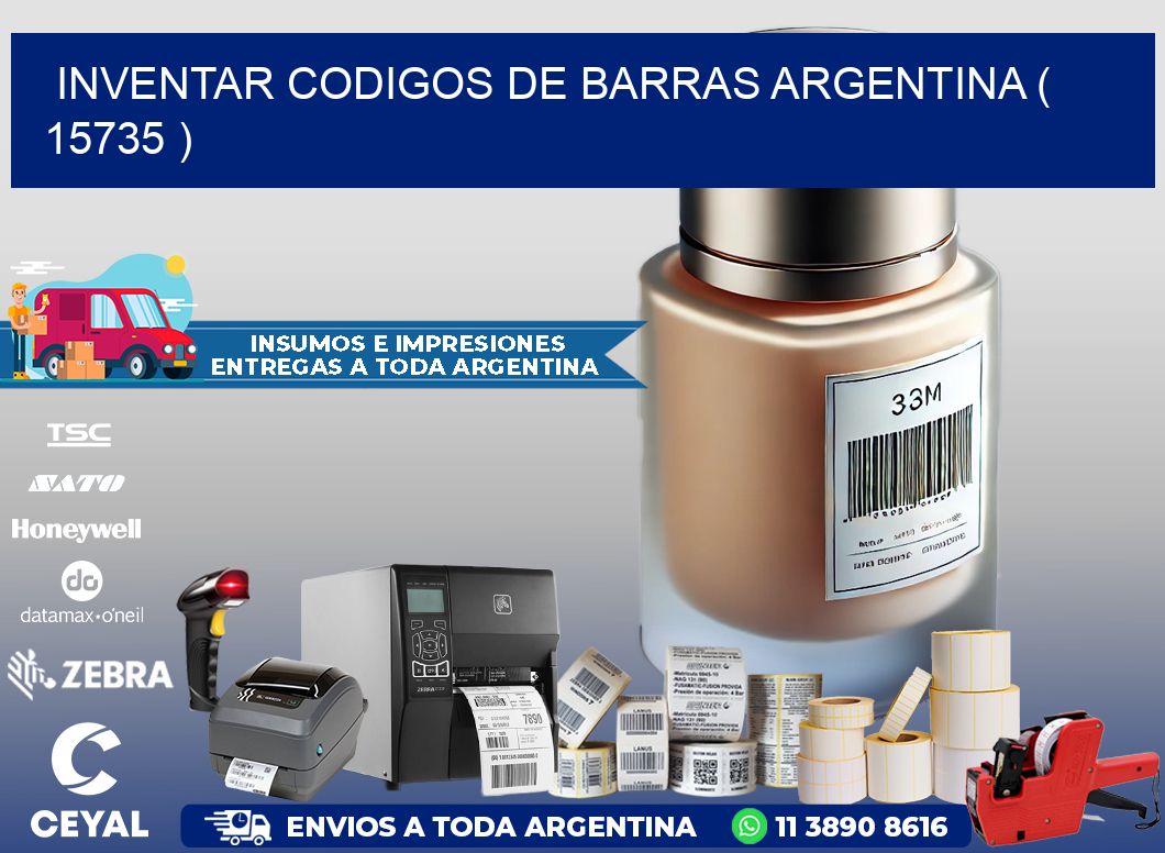 inventar codigos de barras argentina ( 15735 )