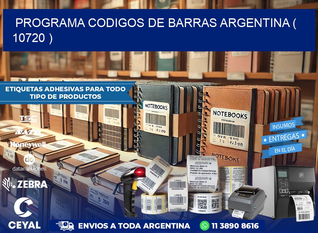 programa codigos de barras argentina ( 10720 )