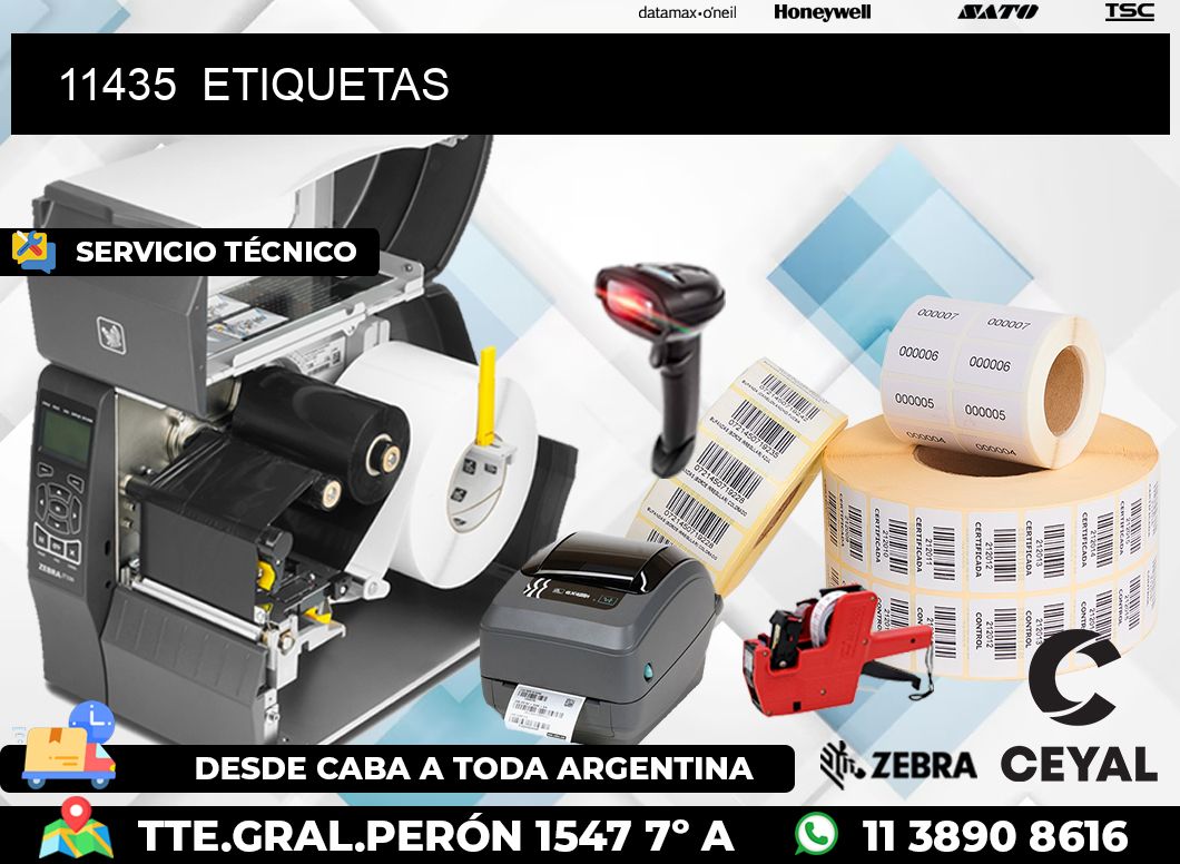 11435  ETIQUETAS