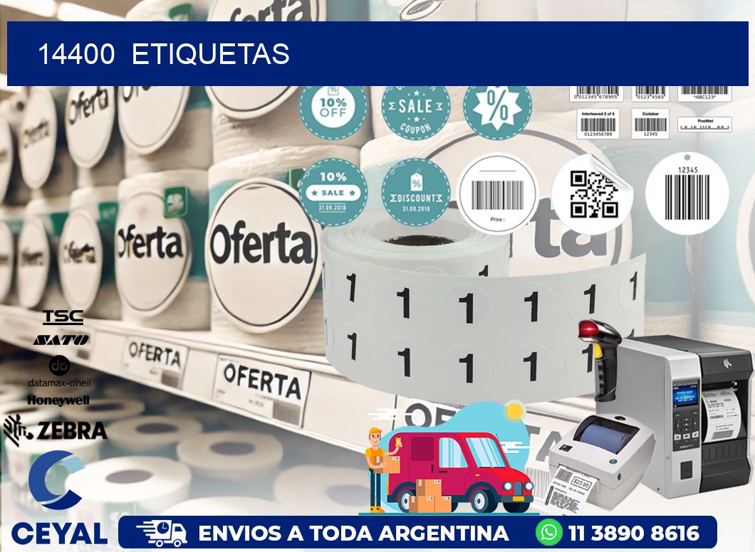 14400  ETIQUETAS
