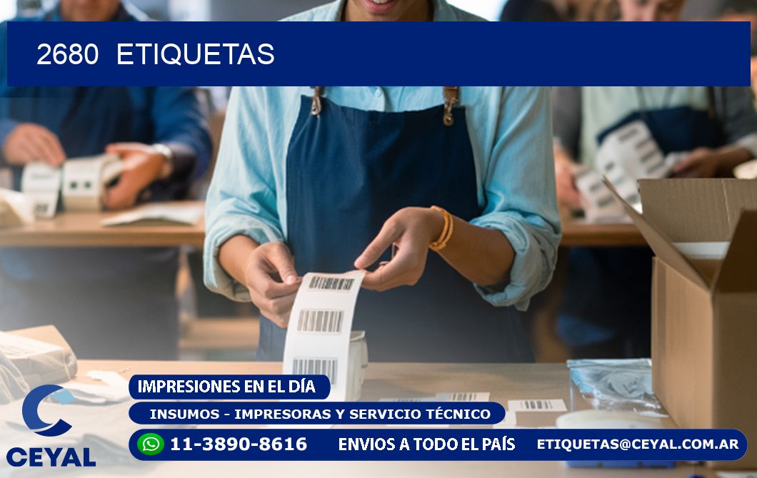 2680  ETIQUETAS