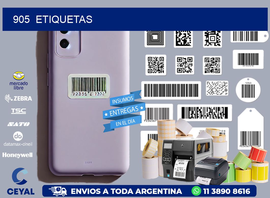 905  ETIQUETAS