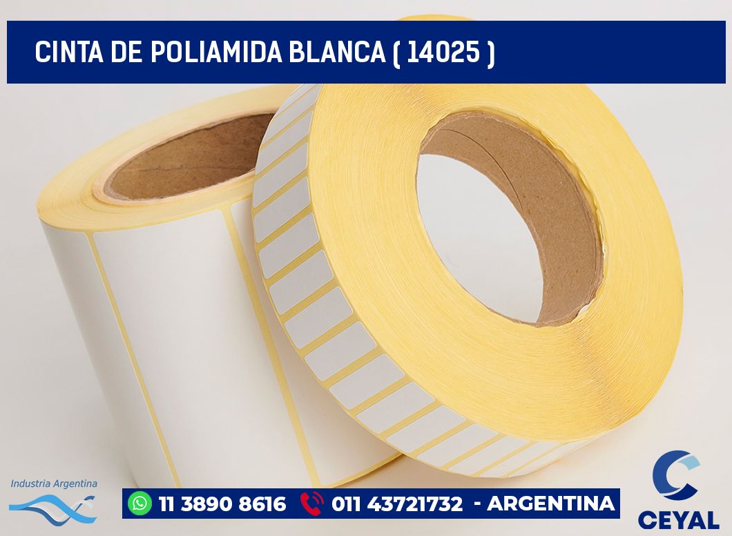 CINTA DE POLIAMIDA BLANCA ( 14025 )