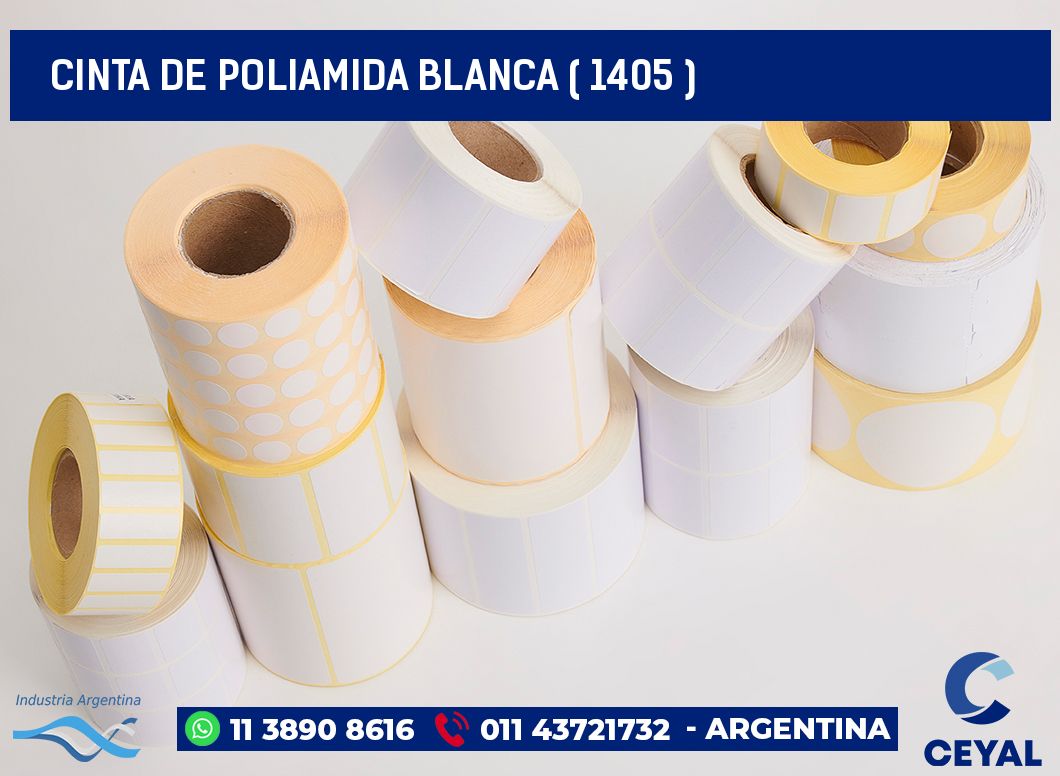 CINTA DE POLIAMIDA BLANCA ( 1405 )