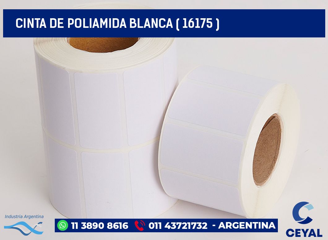 CINTA DE POLIAMIDA BLANCA ( 16175 )