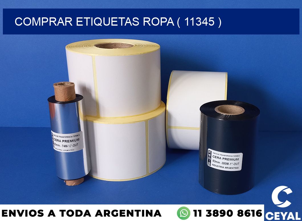 COMPRAR ETIQUETAS ROPA ( 11345 )