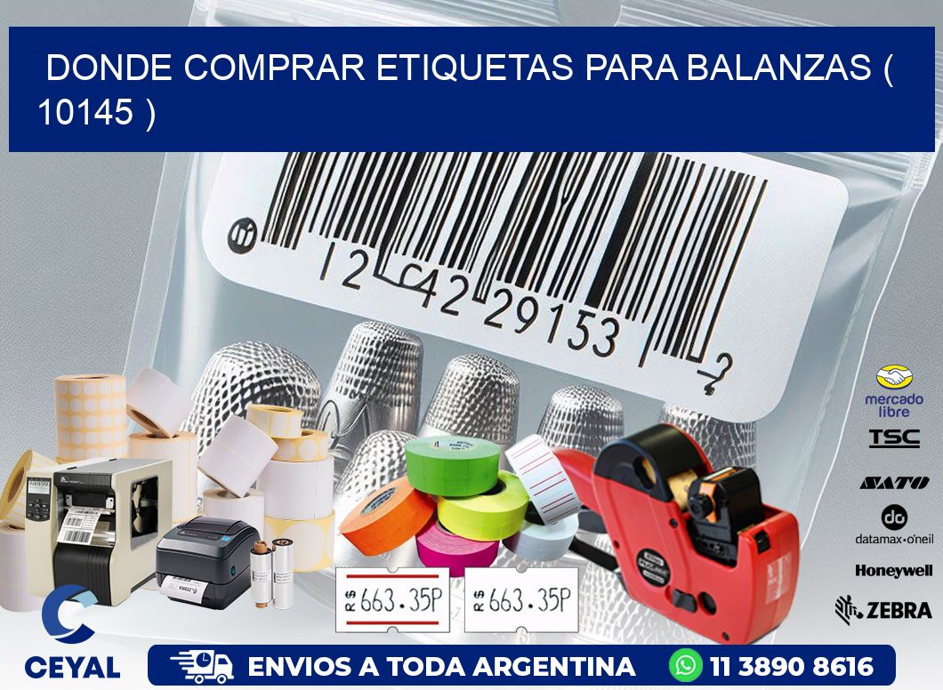 DONDE COMPRAR ETIQUETAS PARA BALANZAS ( 10145 )