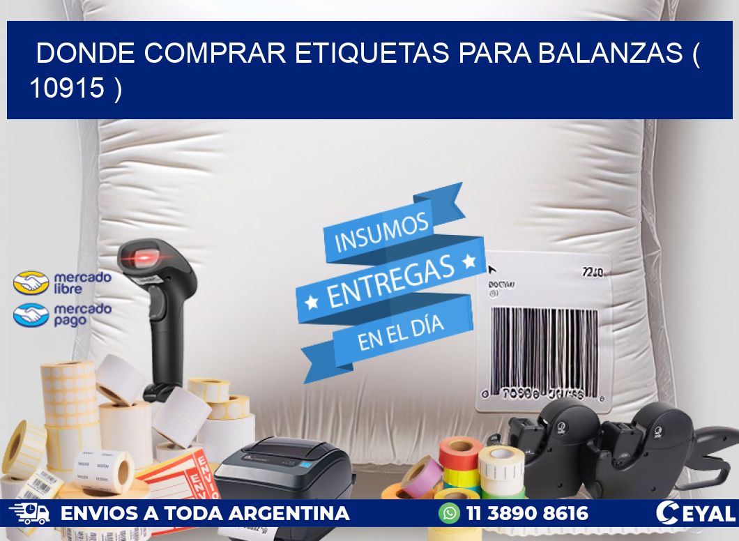 DONDE COMPRAR ETIQUETAS PARA BALANZAS ( 10915 )