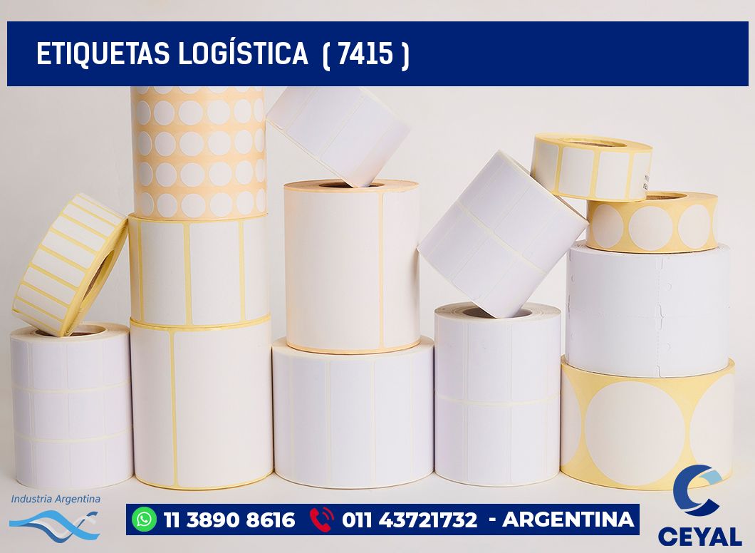 ETIQUETAS LOGÍSTICA  ( 7415 )