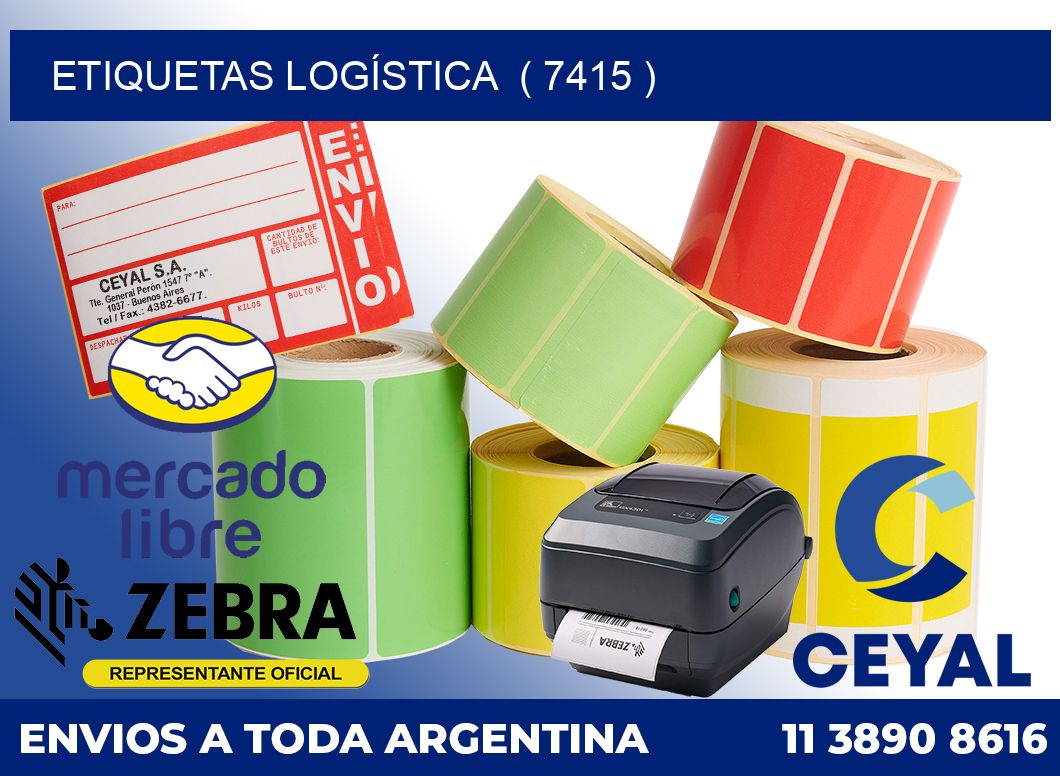 ETIQUETAS LOGÍSTICA  ( 7415 )