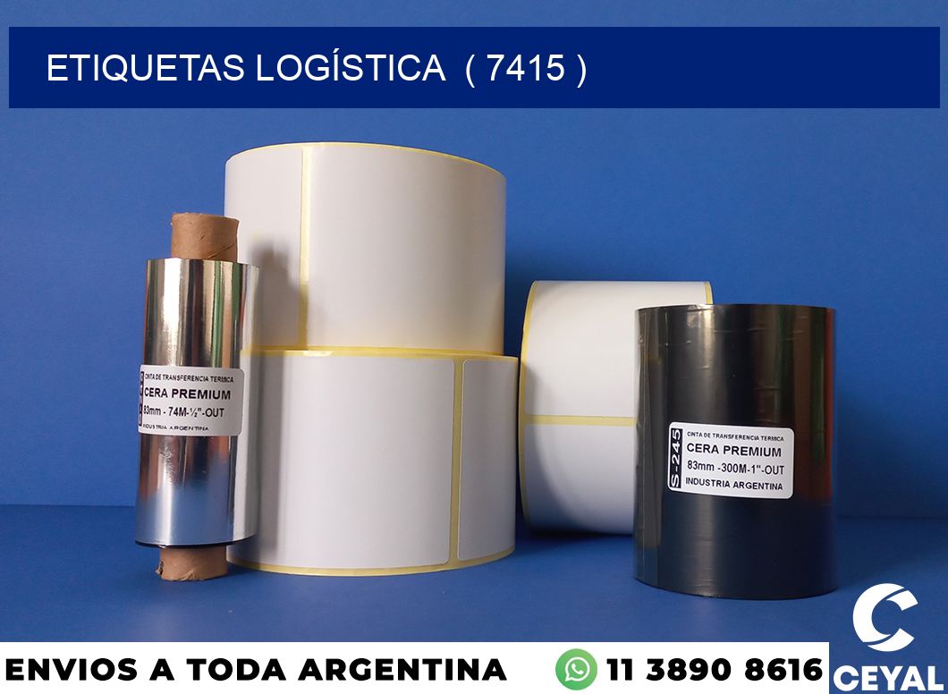 ETIQUETAS LOGÍSTICA  ( 7415 )