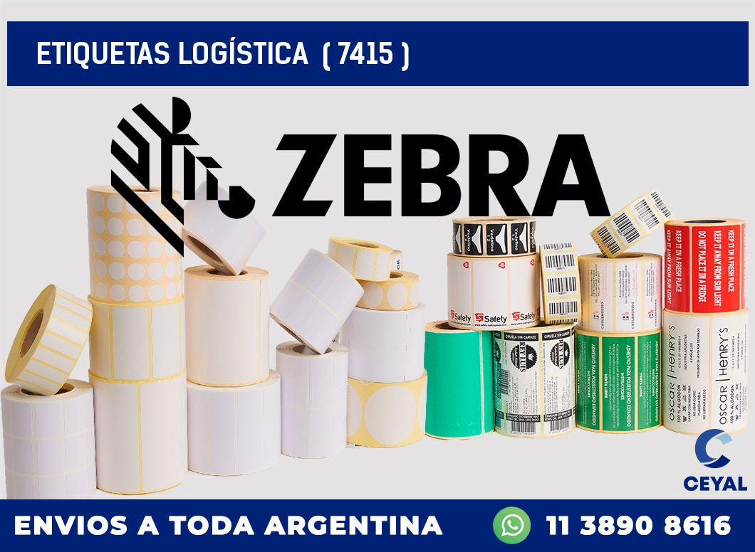 ETIQUETAS LOGÍSTICA  ( 7415 )