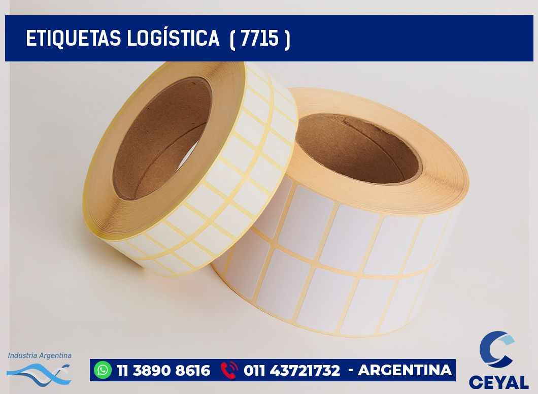 ETIQUETAS LOGÍSTICA  ( 7715 )