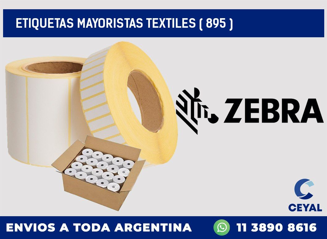 ETIQUETAS MAYORISTAS TEXTILES ( 895 )