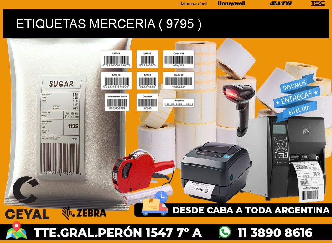 ETIQUETAS MERCERIA ( 9795 )