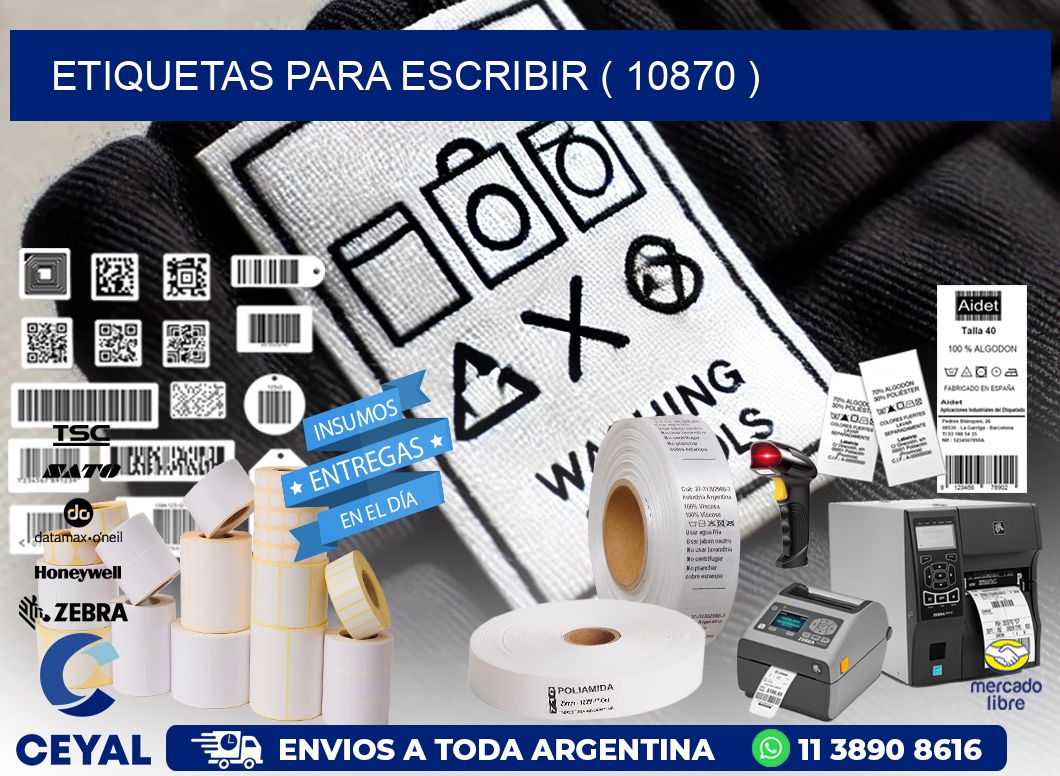 ETIQUETAS PARA ESCRIBIR ( 10870 )