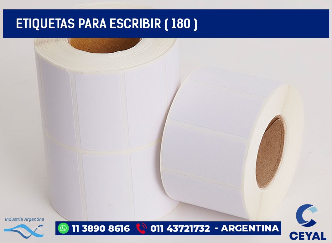 ETIQUETAS PARA ESCRIBIR ( 180 )