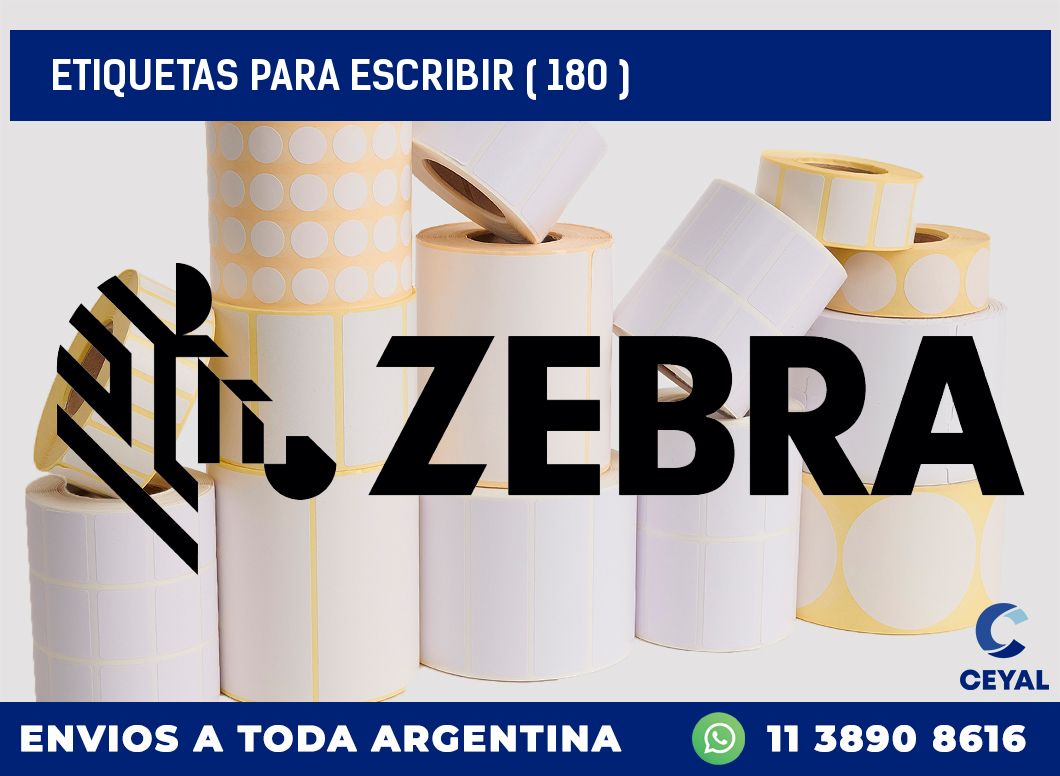 ETIQUETAS PARA ESCRIBIR ( 180 )