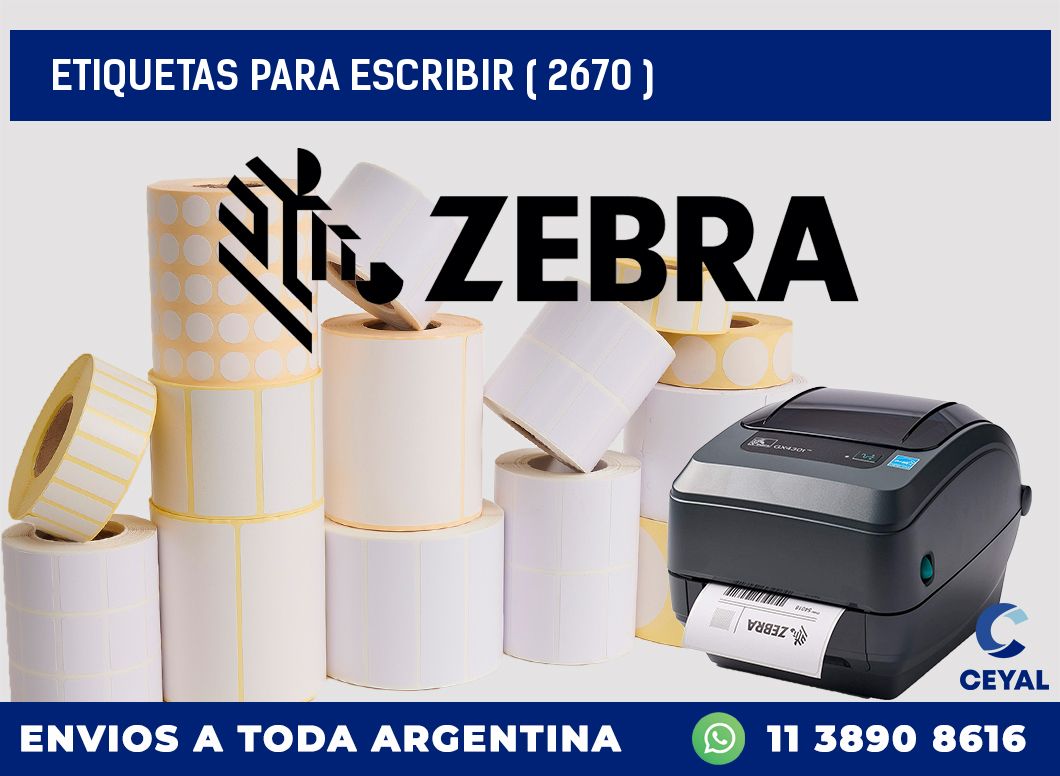 ETIQUETAS PARA ESCRIBIR ( 2670 )