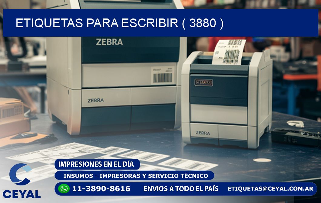 ETIQUETAS PARA ESCRIBIR ( 3880 )