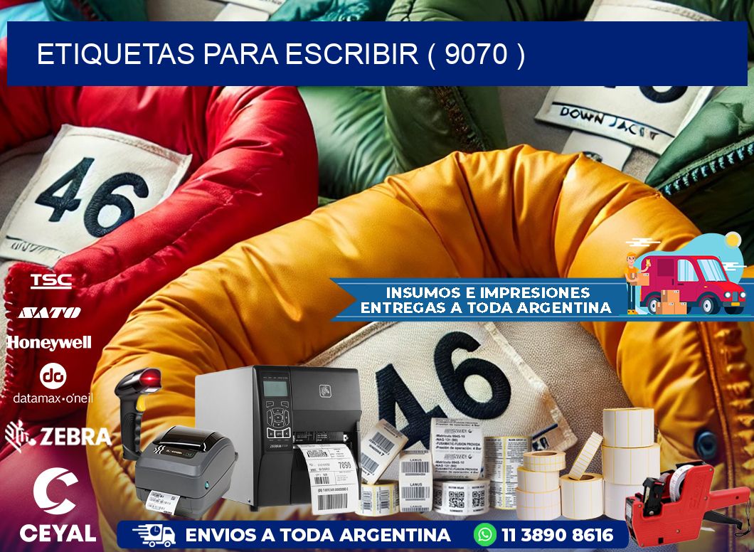 ETIQUETAS PARA ESCRIBIR ( 9070 )