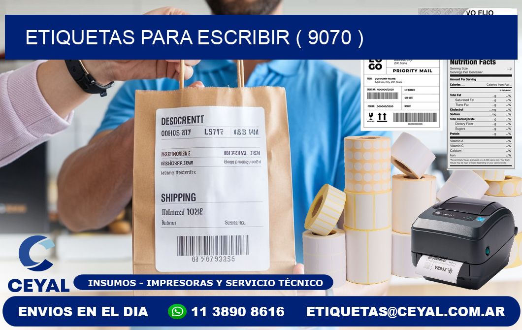 ETIQUETAS PARA ESCRIBIR ( 9070 )