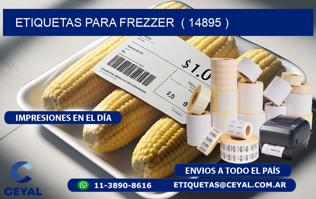 ETIQUETAS PARA FREZZER  ( 14895 )
