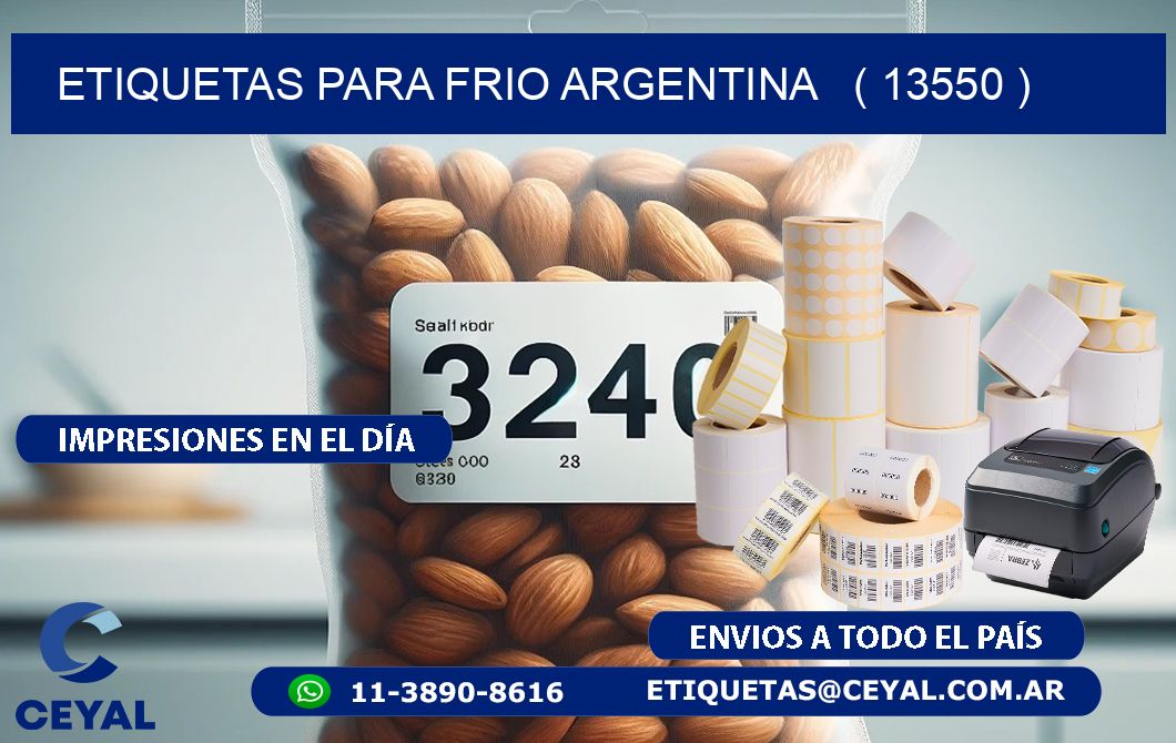 ETIQUETAS PARA FRIO ARGENTINA   ( 13550 )