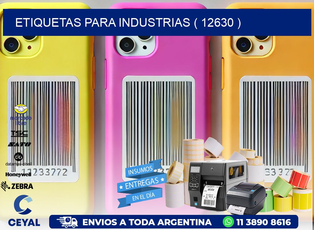 ETIQUETAS PARA INDUSTRIAS ( 12630 )