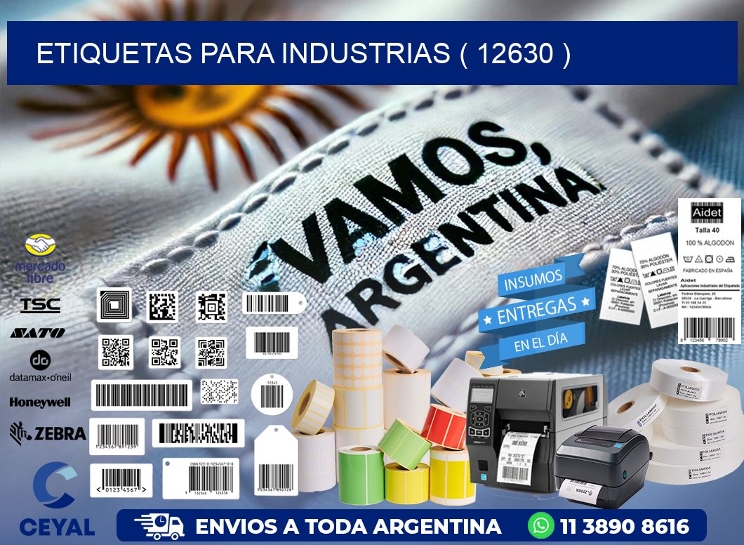 ETIQUETAS PARA INDUSTRIAS ( 12630 )
