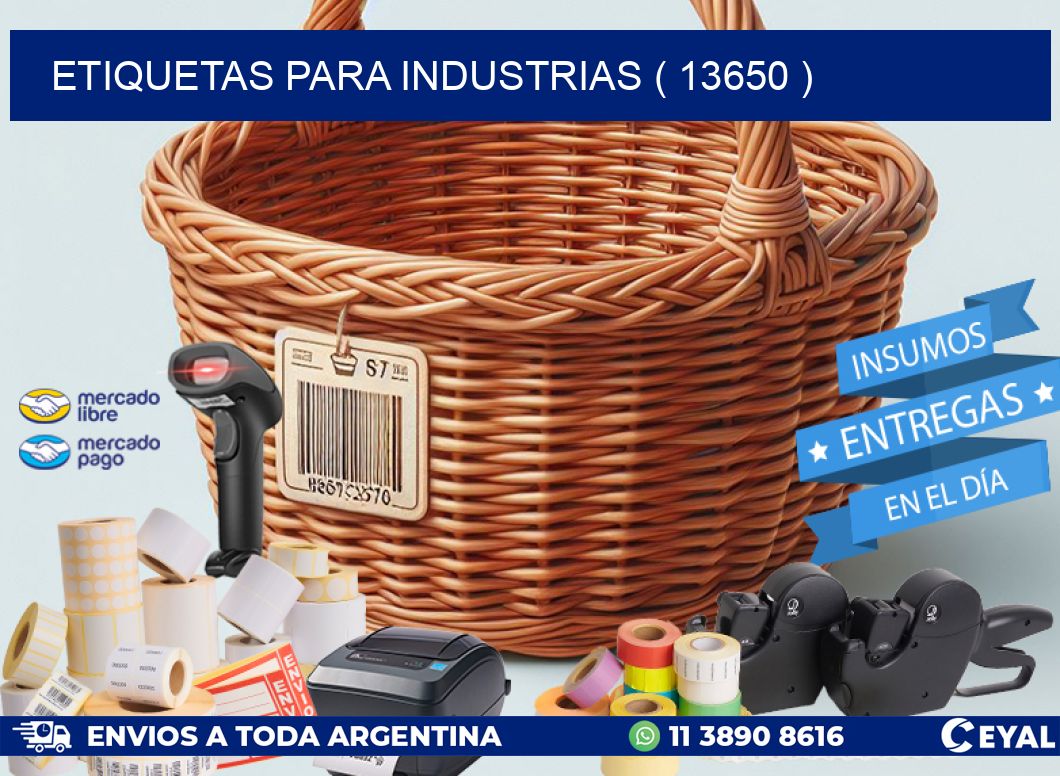 ETIQUETAS PARA INDUSTRIAS ( 13650 )