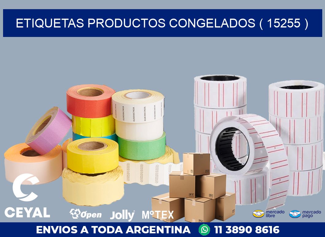 ETIQUETAS PRODUCTOS CONGELADOS ( 15255 )