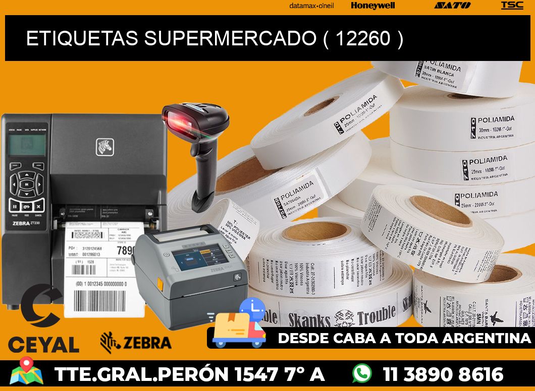 ETIQUETAS SUPERMERCADO ( 12260 )