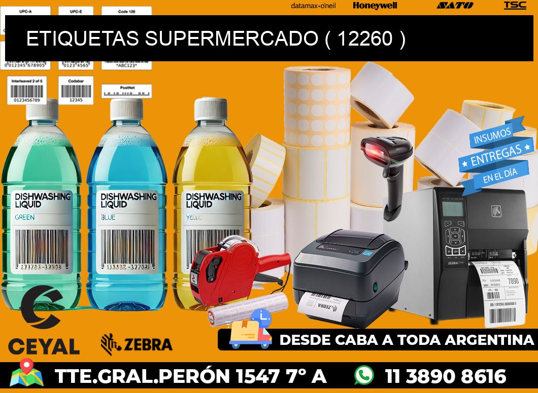 ETIQUETAS SUPERMERCADO ( 12260 )