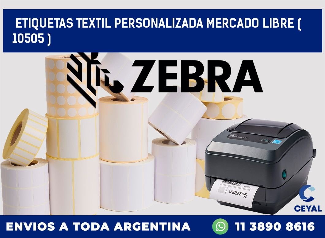 ETIQUETAS TEXTIL PERSONALIZADA MERCADO LIBRE ( 10505 )