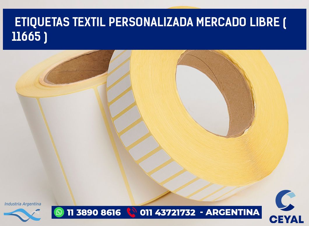 ETIQUETAS TEXTIL PERSONALIZADA MERCADO LIBRE ( 11665 )