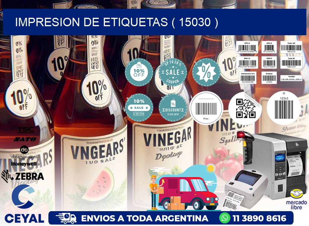 IMPRESION DE ETIQUETAS ( 15030 )