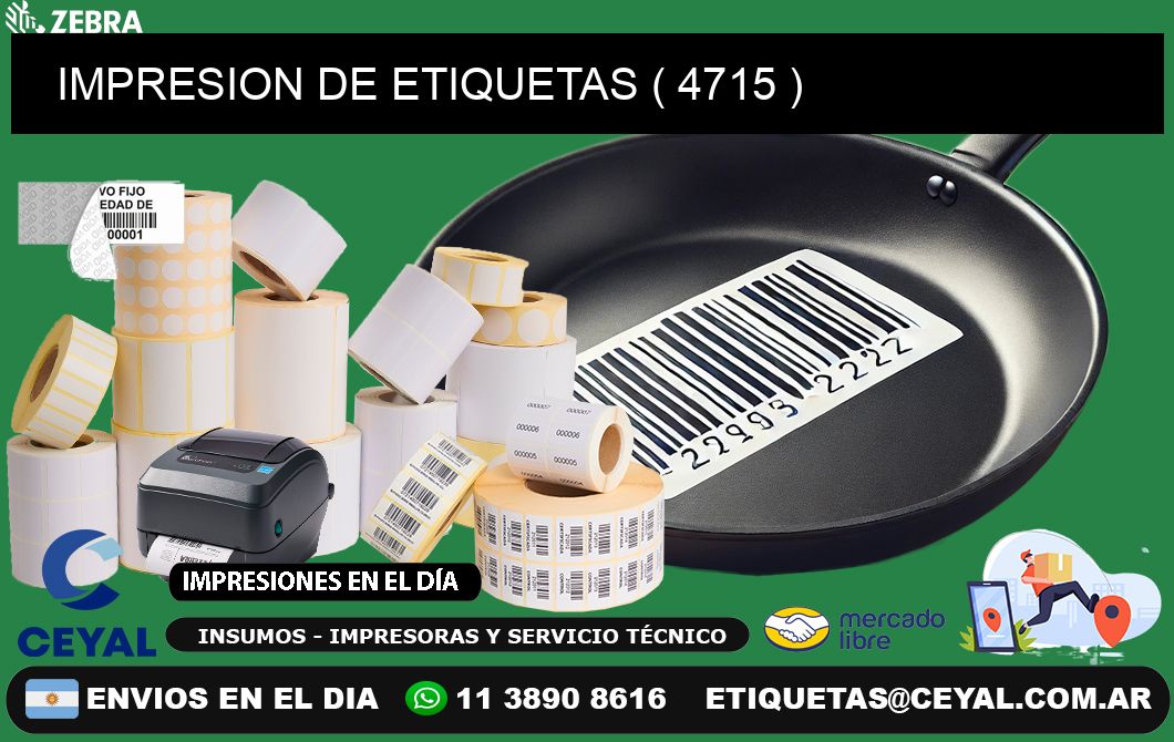 IMPRESION DE ETIQUETAS ( 4715 )