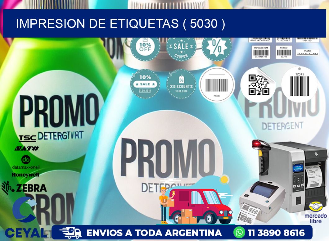 IMPRESION DE ETIQUETAS ( 5030 )
