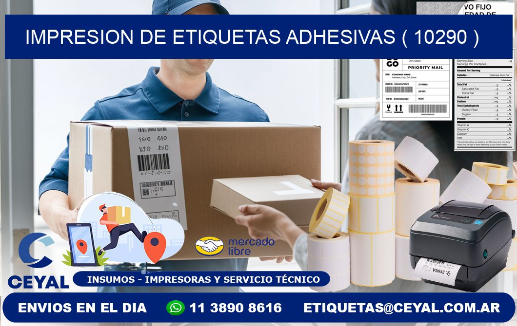 IMPRESION DE ETIQUETAS ADHESIVAS ( 10290 )